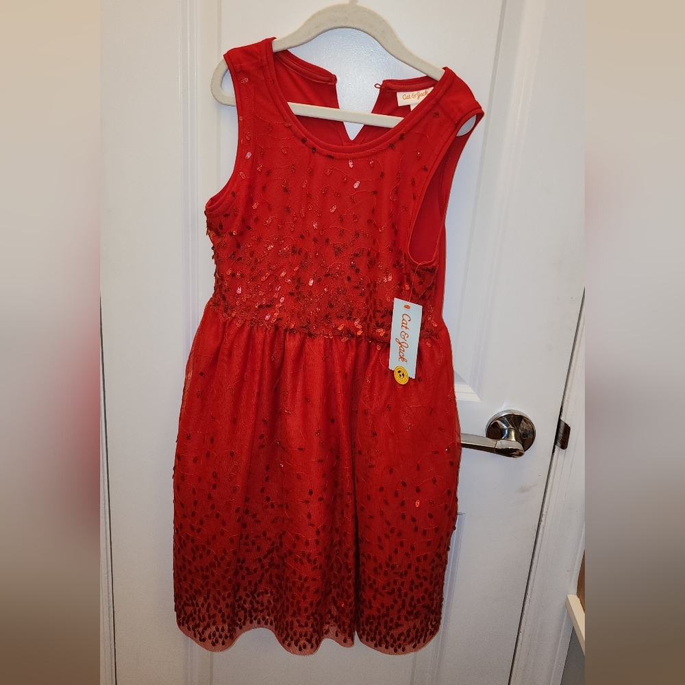 NwT Girls Red Dress Perfect for Holidays